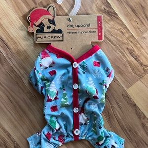Gnome Dog Pajamas Xmas